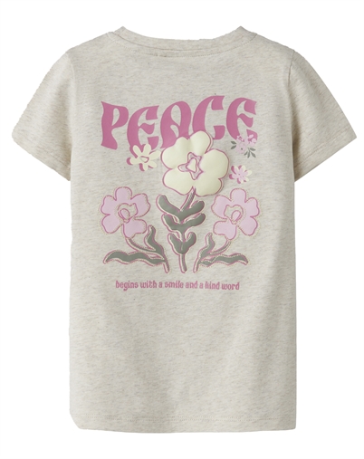 Name It - NMFDartiana T-Shirt - Peyote Melange